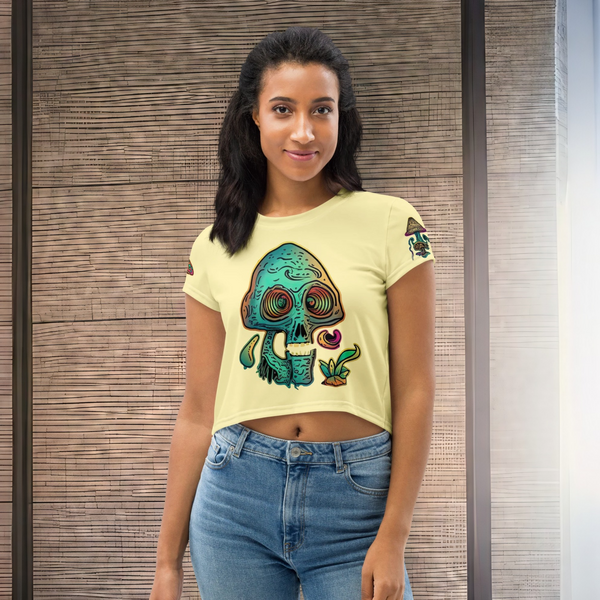 Psilocybe Codex Cropped T-Shirt